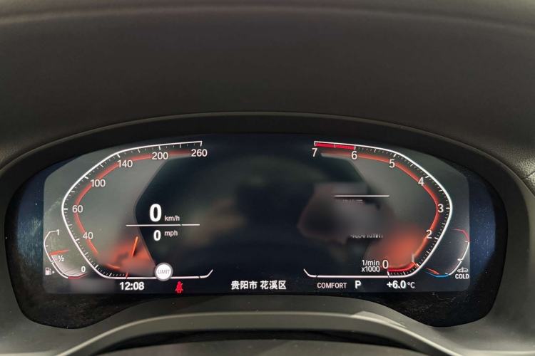 Used BMW X3 2021 xDrive30i Luxury Model with M Sport Package Instrument Cluster