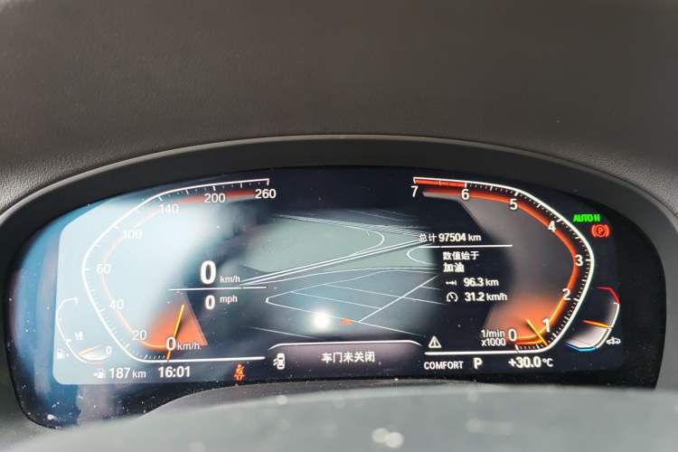Used BMW X3 2021 xDrive28i Luxury Package Instrument Cluster