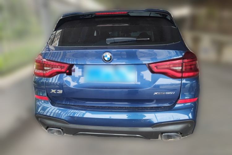 Used BMW X3 2021 xDrive30i Luxury Model with M Sport Package Rear
