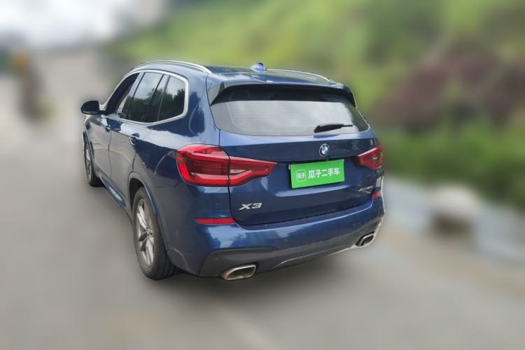 Used BMW X3 2021 xDrive25i M Sport Package Rear Left 45 Deg