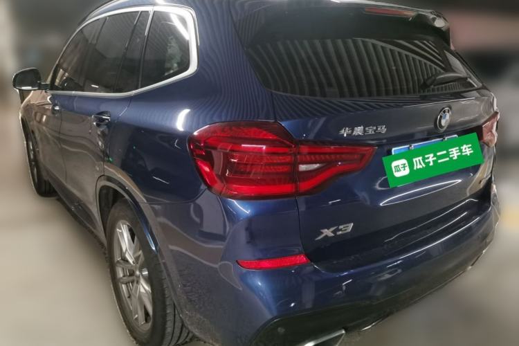 Used BMW X3 2021 Restyled xDrive25i M Sport Package Rear Left 45 Deg