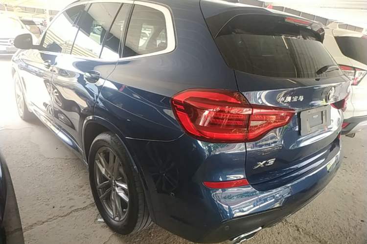 Used BMW X3 2021 xDrive28i M Sport Package Rear Left 45 Deg