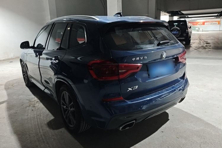 Used BMW X3 2021 xDrive28i M Sport Package Rear Left 45 Deg