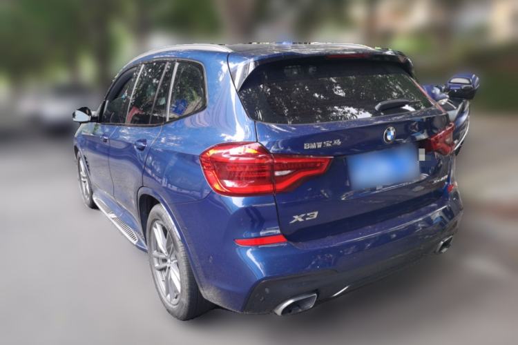 Used BMW X3 2021 xDrive25i M Sport Package Rear Left 45 Deg