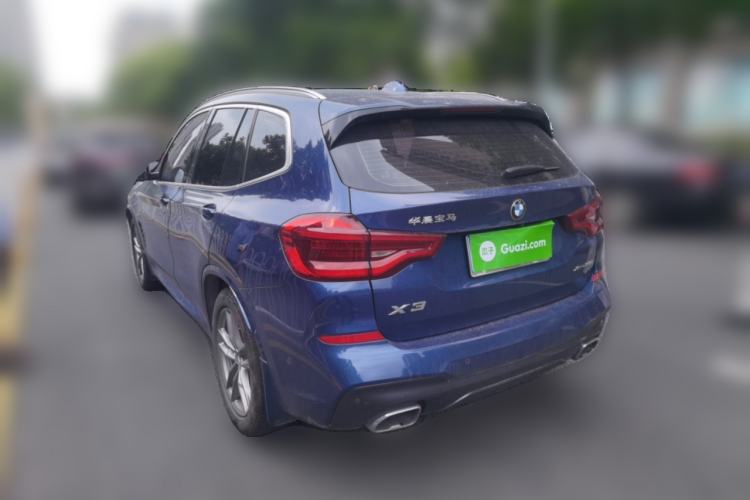 Used BMW X3 2021 xDrive28i M Sport Package Rear Left 45 Deg