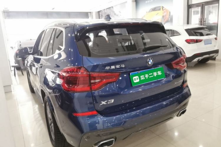 Used BMW X3 2021 xDrive28i M Sport Package Rear Left 45 Deg