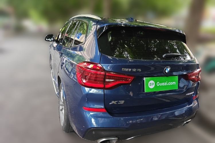Used BMW X3 2021 xDrive25i M Sport Package Rear Left 45 Deg