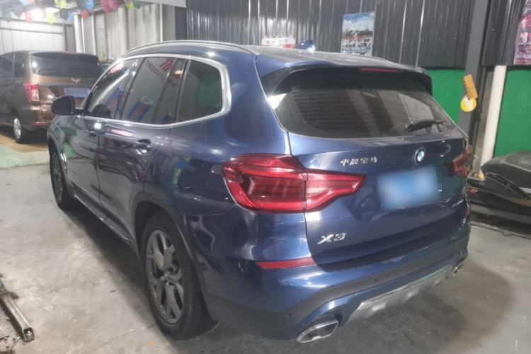 Used BMW X3 2021 xDrive28i Luxury Package Rear Left 45 Deg