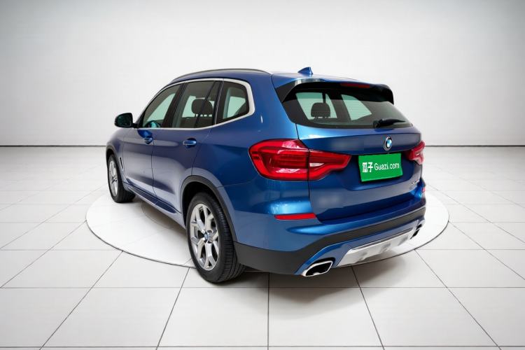 Used BMW X3 2021 xDrive28i Luxury Package Rear Left 45 Deg