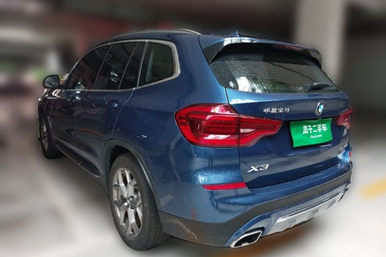 Used BMW X3 2021 xDrive28i Luxury Package Rear Left 45 Deg