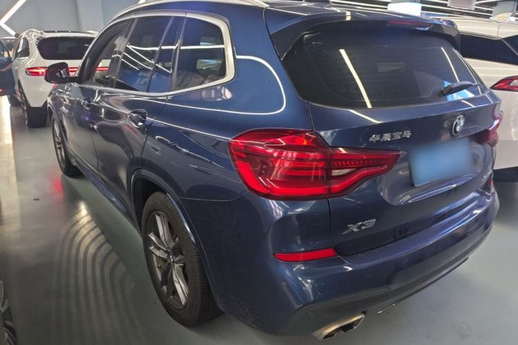 Used BMW X3 2021 xDrive25i M Sport Package Rear Left 45 Deg