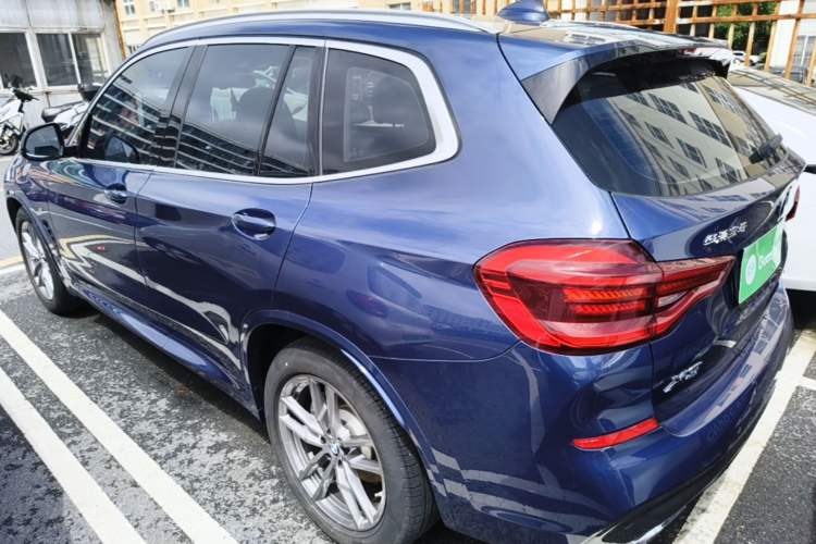 Used BMW X3 2021 xDrive25i M Sport Package Rear Left 45 Deg