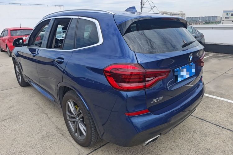 Used BMW X3 2021 xDrive28i M Sport Package Rear Left 45 Deg