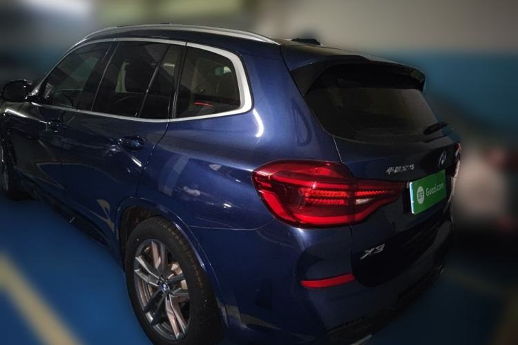 Used BMW X3 2021 xDrive25i M Sport Package Rear Left 45 Deg