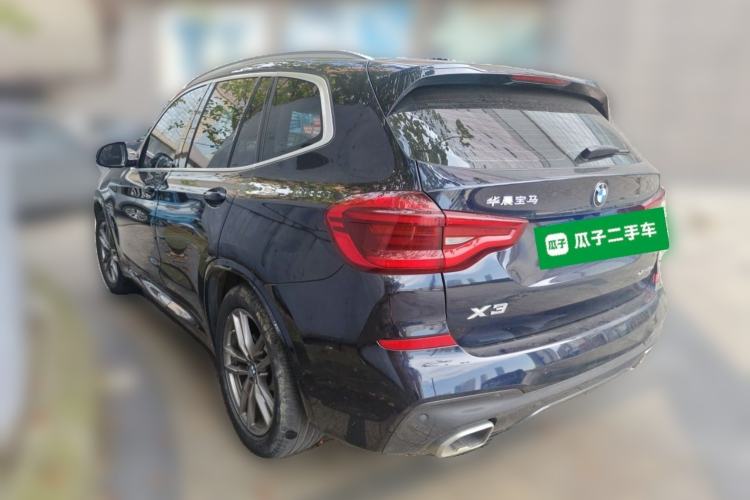 Used BMW X3 2021 xDrive25i M Sport Package Rear Left 45 Deg