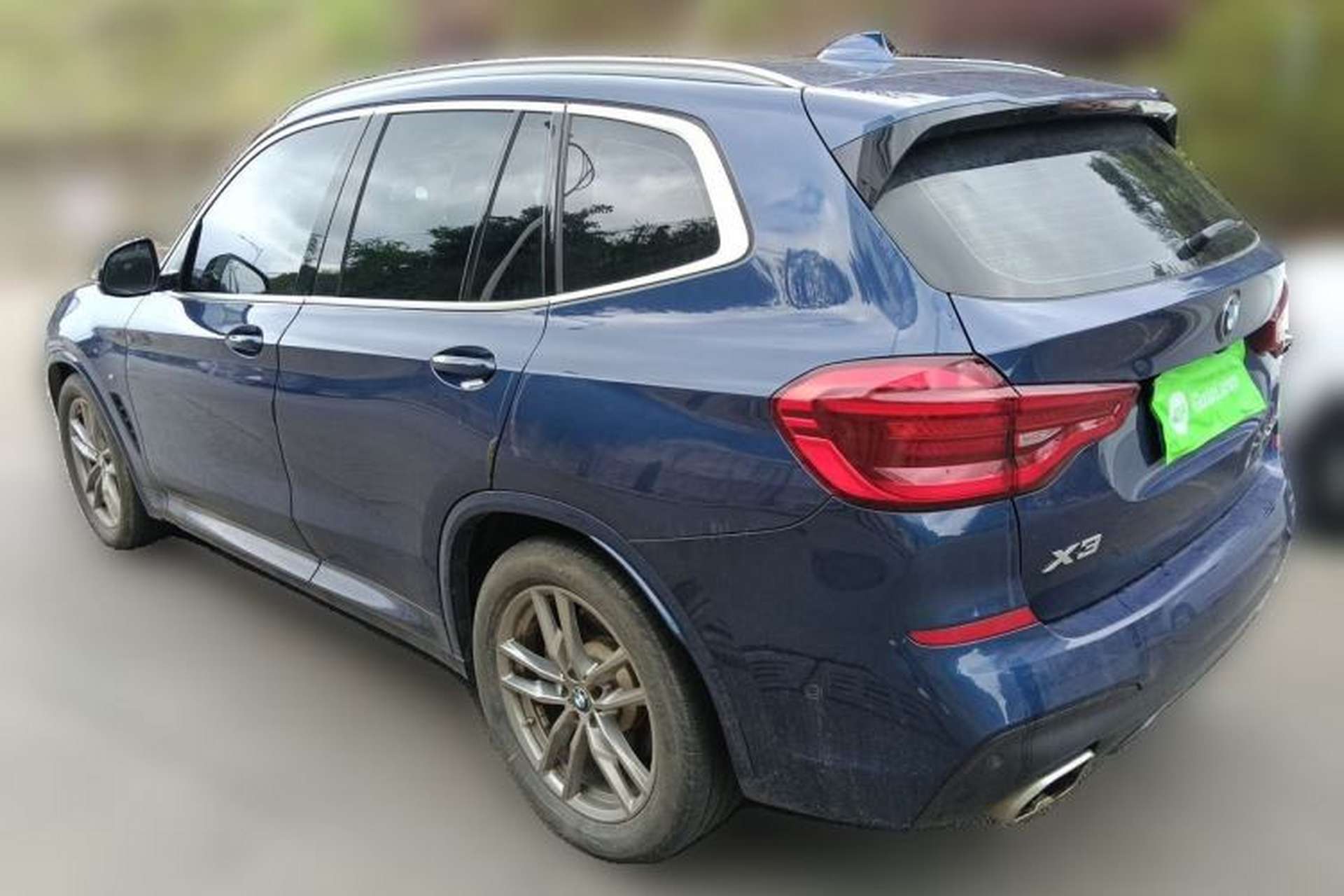 Used BMW X3 2021 xDrive25i M Sport Package Rear Left 45 Deg