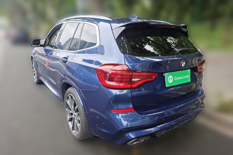 Used BMW X3 2021 xDrive30i Luxury Model with M Sport Package Rear Left 45 Deg
