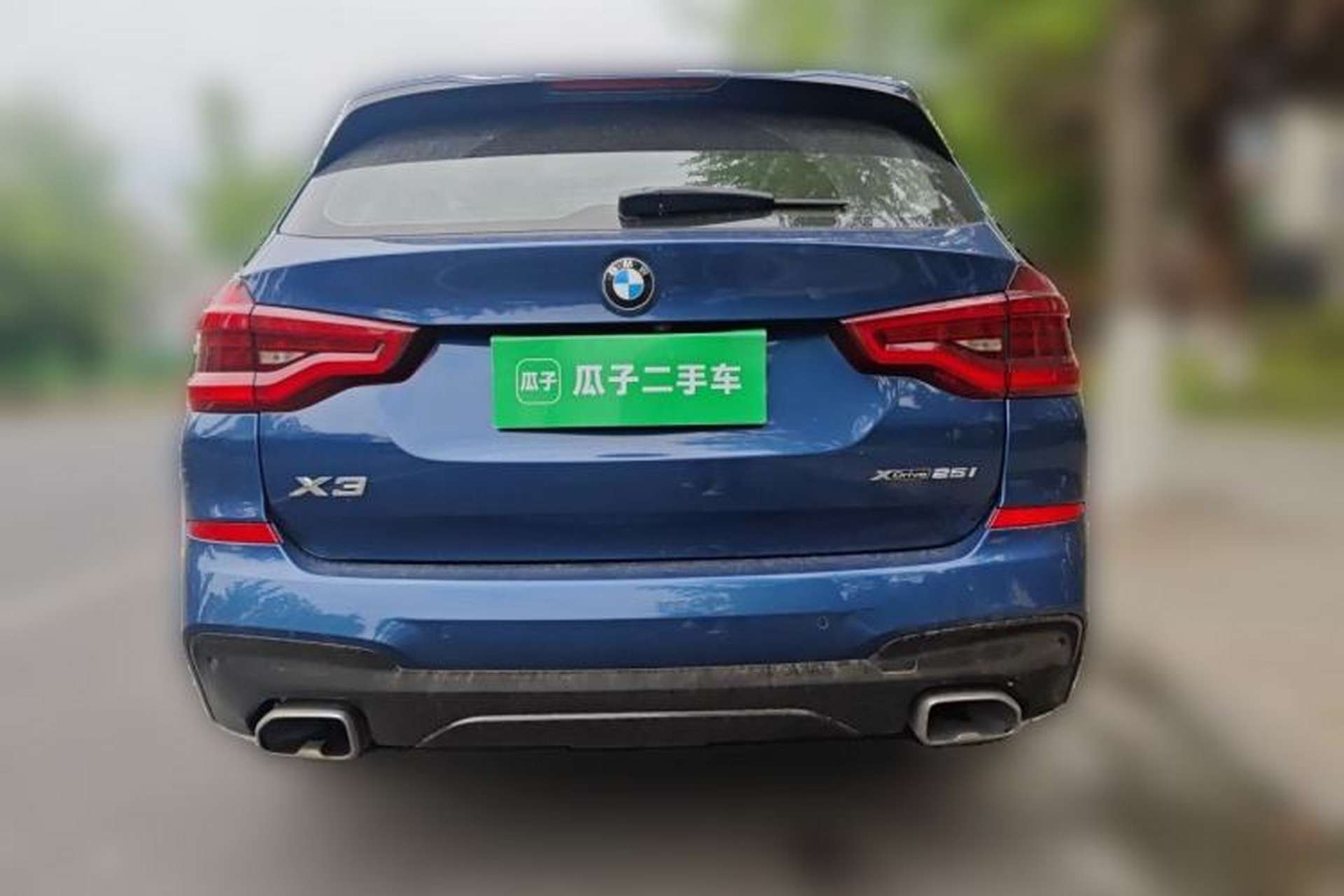 Used BMW X3 2021 xDrive25i M Sport Package Rear