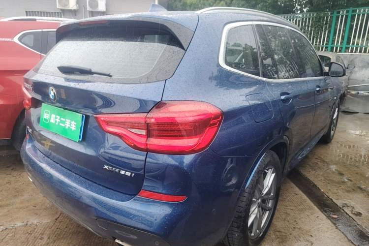 Used BMW X3 2021 xDrive28i M Sport Package Rear Right 45 Deg