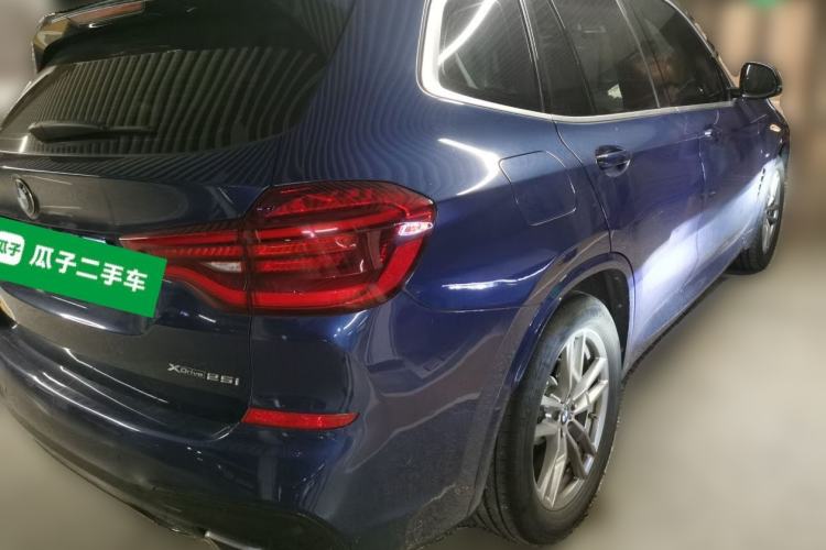 Used BMW X3 2021 Restyled xDrive25i M Sport Package Rear Right 45 Deg