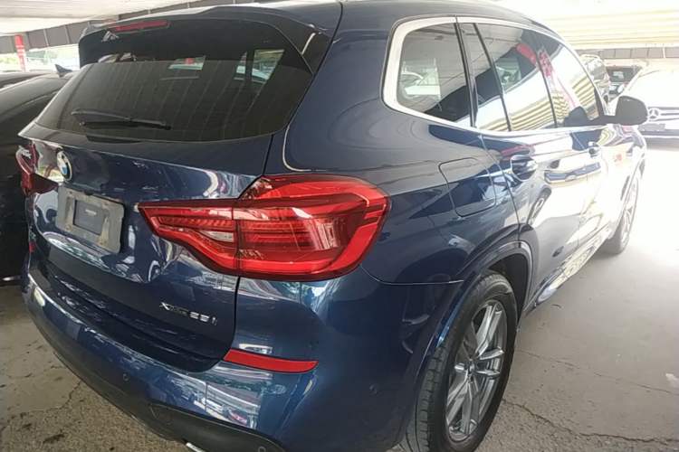 Used BMW X3 2021 xDrive28i M Sport Package Rear Right 45 Deg
