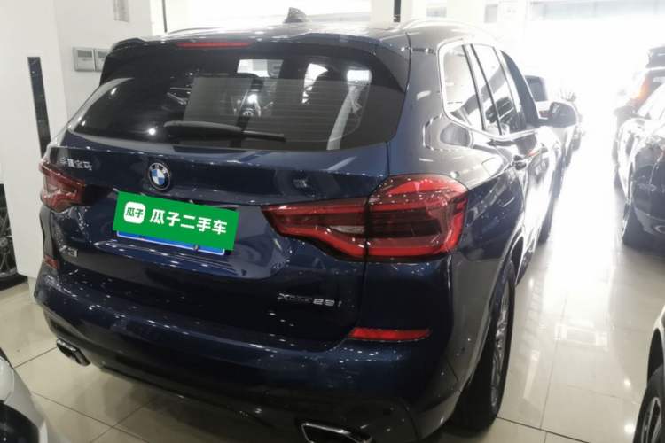 Used BMW X3 2021 xDrive28i M Sport Package Rear Right 45 Deg