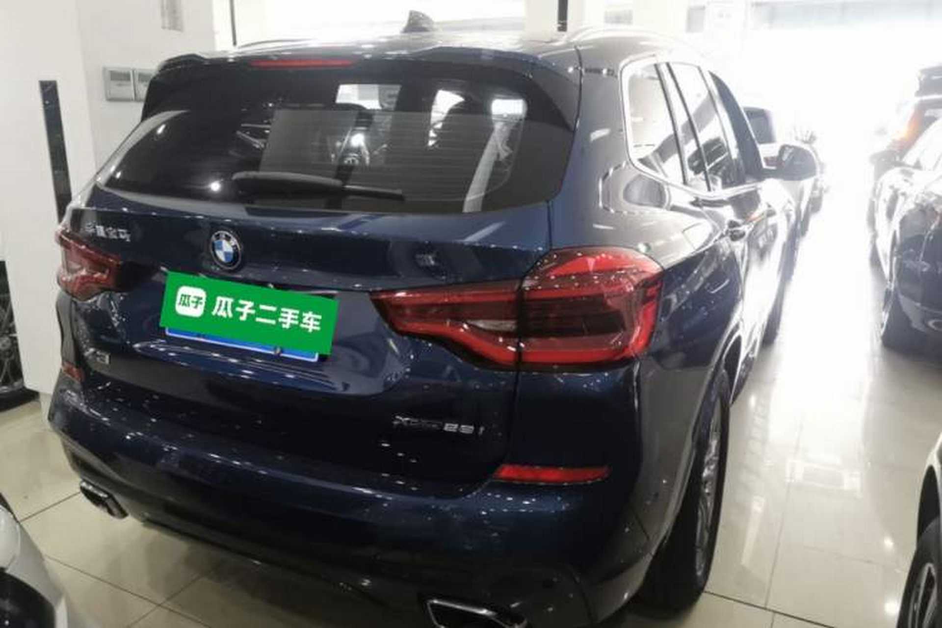 Used BMW X3 2021 xDrive28i M Sport Package Rear Right 45 Deg