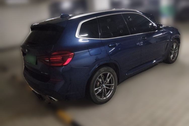 Used BMW X3 2021 Facelift xDrive25i Luxury Package Rear Right 45 Deg