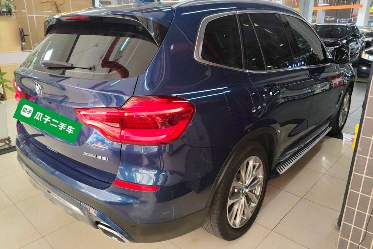 Used BMW X3 2021 xDrive25i M Sport Package Rear Right 45 Deg