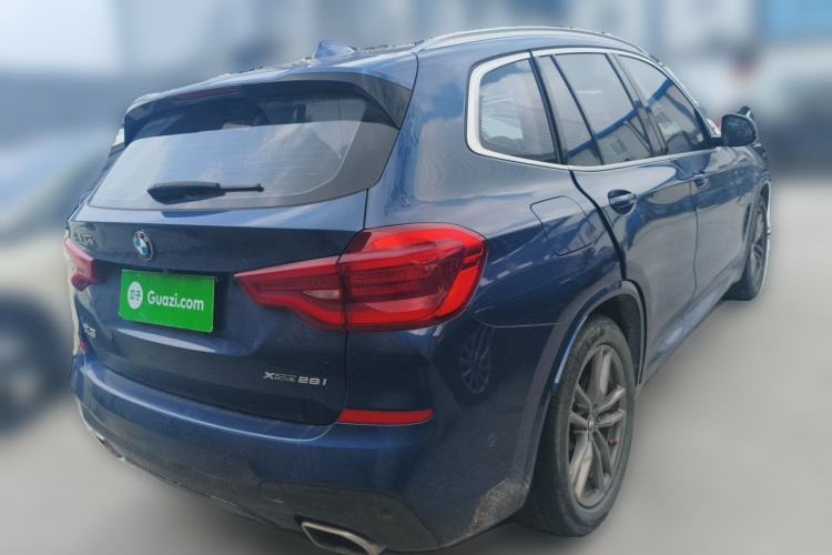 Used BMW X3 2021 xDrive28i M Sport Package Rear Right 45 Deg