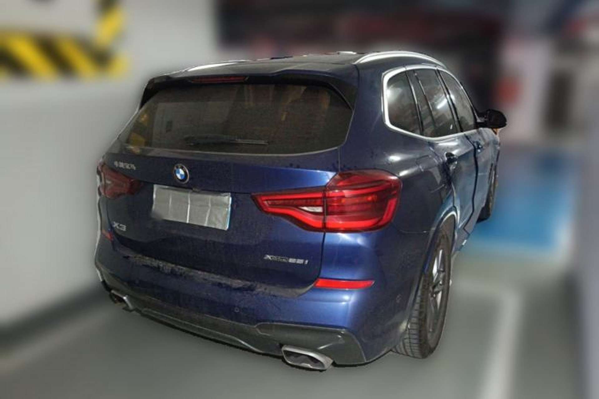 Used BMW X3 2021 Restyled xDrive25i M Sport Package Rear Right 45 Deg