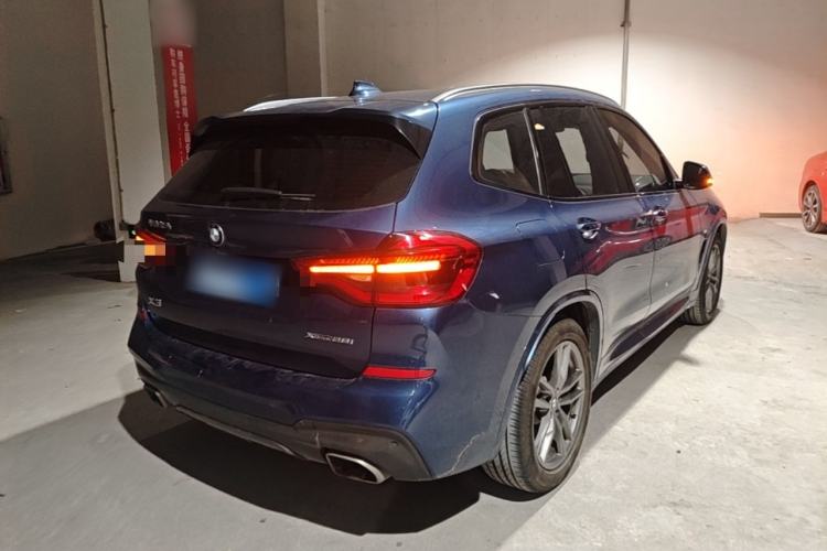 Used BMW X3 2021 xDrive28i M Sport Package Rear Right 45 Deg