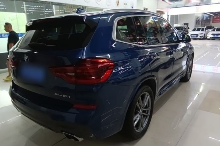 Used BMW X3 2021 Restyled xDrive25i M Sport Package Rear Right 45 Deg