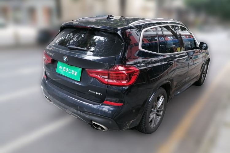 Used BMW X3 2021 xDrive28i M Sport Package Rear Right 45 Deg