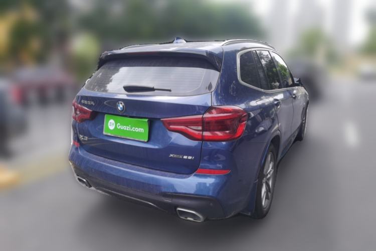 Used BMW X3 2021 xDrive28i M Sport Package Rear Right 45 Deg
