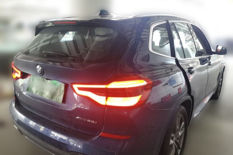 Used BMW X3 2021 xDrive25i M Sport Package Rear Right 45 Deg