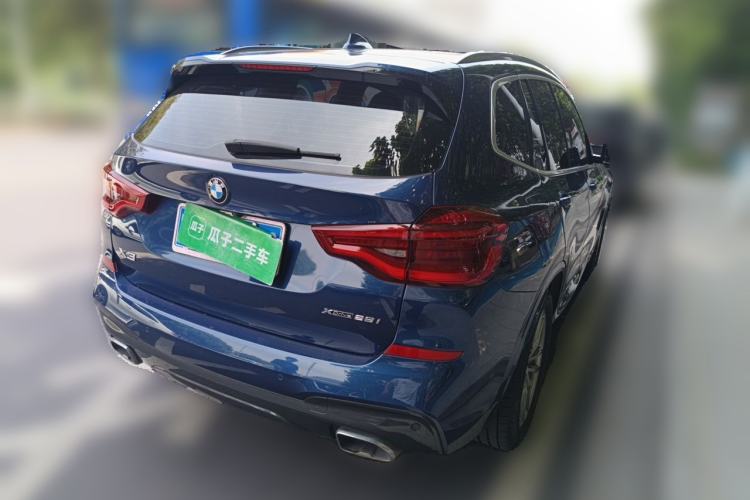 Used BMW X3 2021 xDrive28i M Sport Package Rear Right 45 Deg