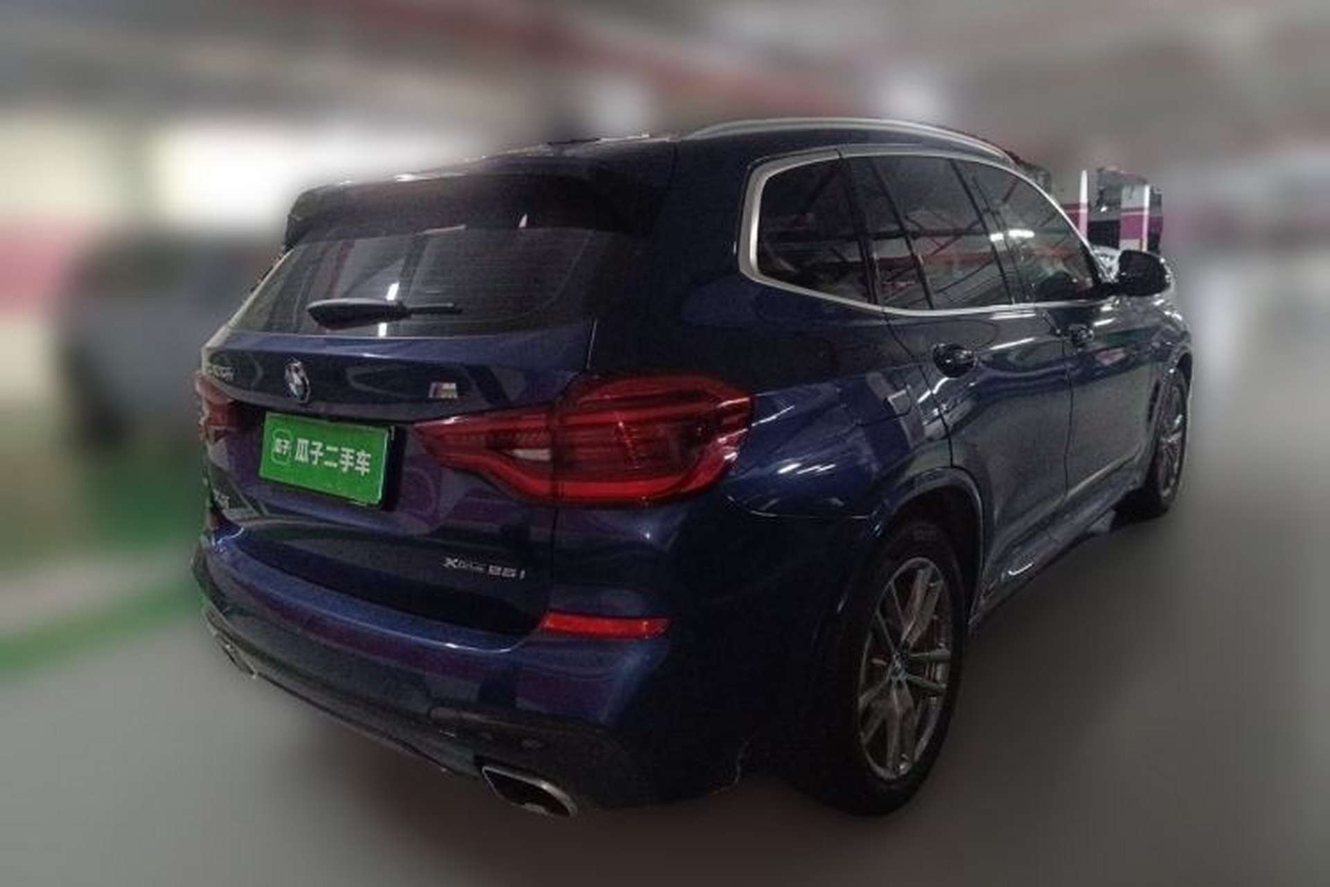 Used BMW X3 2021 Restyled xDrive25i M Sport Package Rear Right 45 Deg