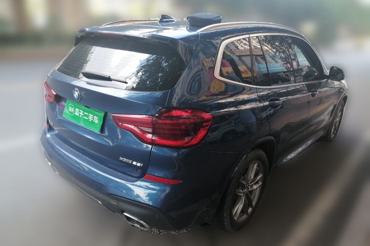 Used BMW X3 2021 xDrive28i M Sport Package Rear Right 45 Deg