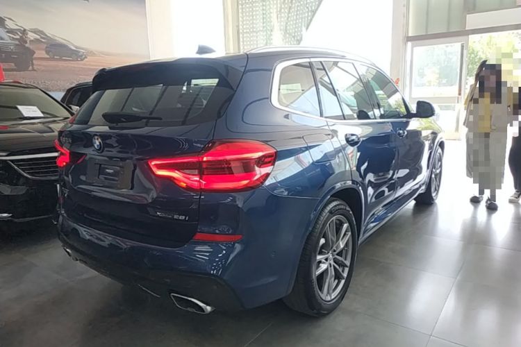 Used BMW X3 2021 xDrive28i M Sport Package Rear Right 45 Deg