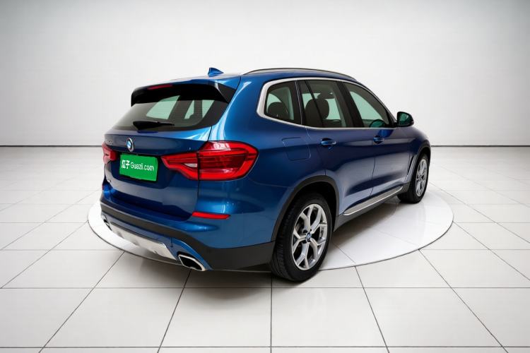 Used BMW X3 2021 xDrive28i Luxury Package Rear Right 45 Deg