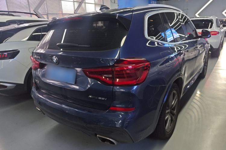 Used BMW X3 2021 xDrive25i M Sport Package Rear Right 45 Deg