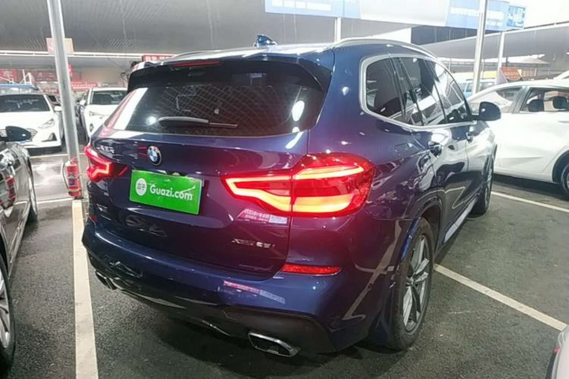 Used BMW X3 2021 xDrive28i M Sport Package Rear Right 45 Deg