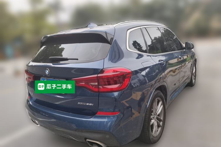 Used BMW X3 2021 xDrive28i M Sport Package Rear Right 45 Deg