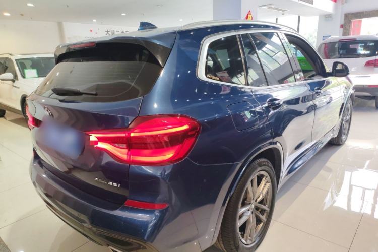 Used BMW X3 2021 xDrive25i M Sport Package Rear Right 45 Deg
