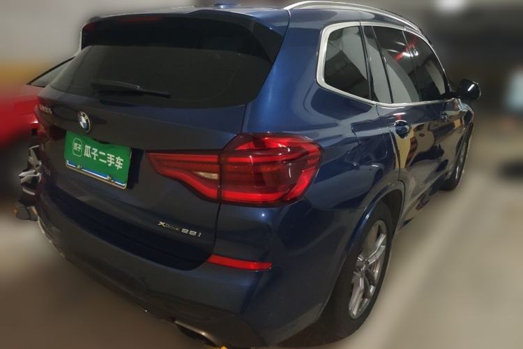 Used BMW X3 2021 xDrive28i M Sport Package Rear Right 45 Deg
