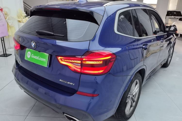 Used BMW X3 2021 Restyled xDrive30i Leading Edition M Sport Package Rear Right 45 Deg