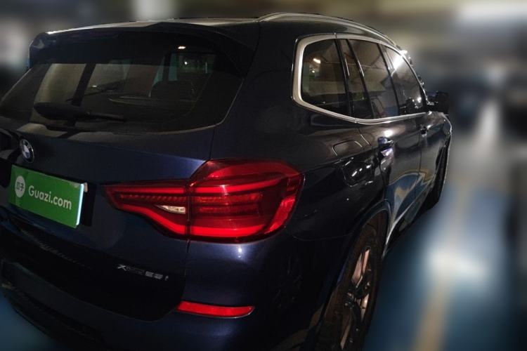 Used BMW X3 2021 xDrive25i M Sport Package Rear Right 45 Deg
