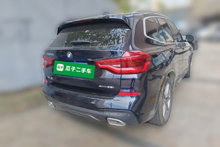 Used BMW X3 2021 xDrive25i M Sport Package Rear Right 45 Deg