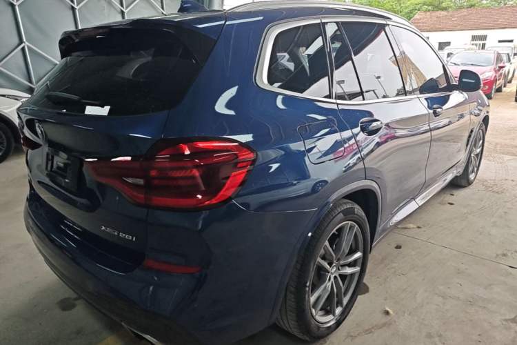 Used BMW X3 2021 xDrive28i M Sport Package Rear Right 45 Deg